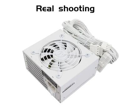 Alimentatore SFX completamente modulare da 600W, design compatto per case Mini-ITX SFF, ventola silenziosa da 90mm, tensione ampia 90-265V, per sistemi PC gaming compatti.