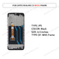 6.5 "LCD Per OPPO Realme C3 Display LCD Touch Screen Digitizer Assembly RMX2027 RMX2020 RMX2021 Parti di Ricambio Dello Schermo LCD