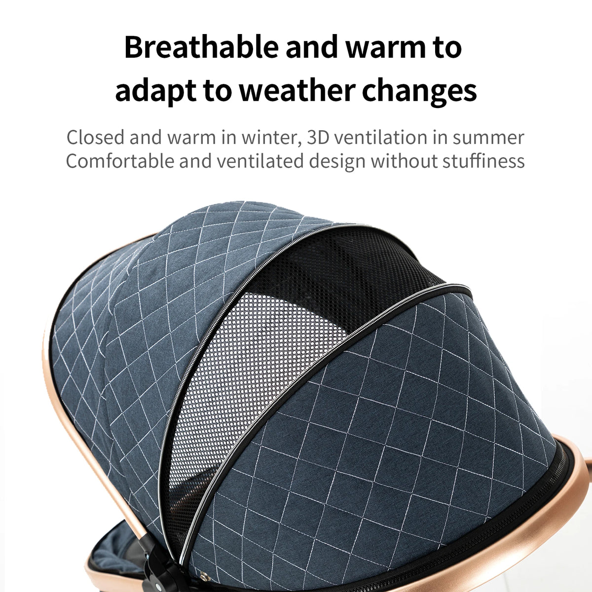 Passeggino Magic ZC 3 in 1, Sistema da Viaggio Compatto e Pieghevole con Navicella, Seggiolino Auto per Neonati e Seduta Reversibile, Carrozzina High Landscape, Ruote Ammortizzate, Manubrio Regolabile, Chiusura con Una Mano,