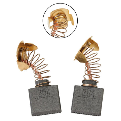 2 pezzi spazzole di carbone per Makita GA9050/ GA9067/ 9069 smerigliatrici angolari CB204 CB-204 accessori per lucidatrici per smerigliatrice angolare