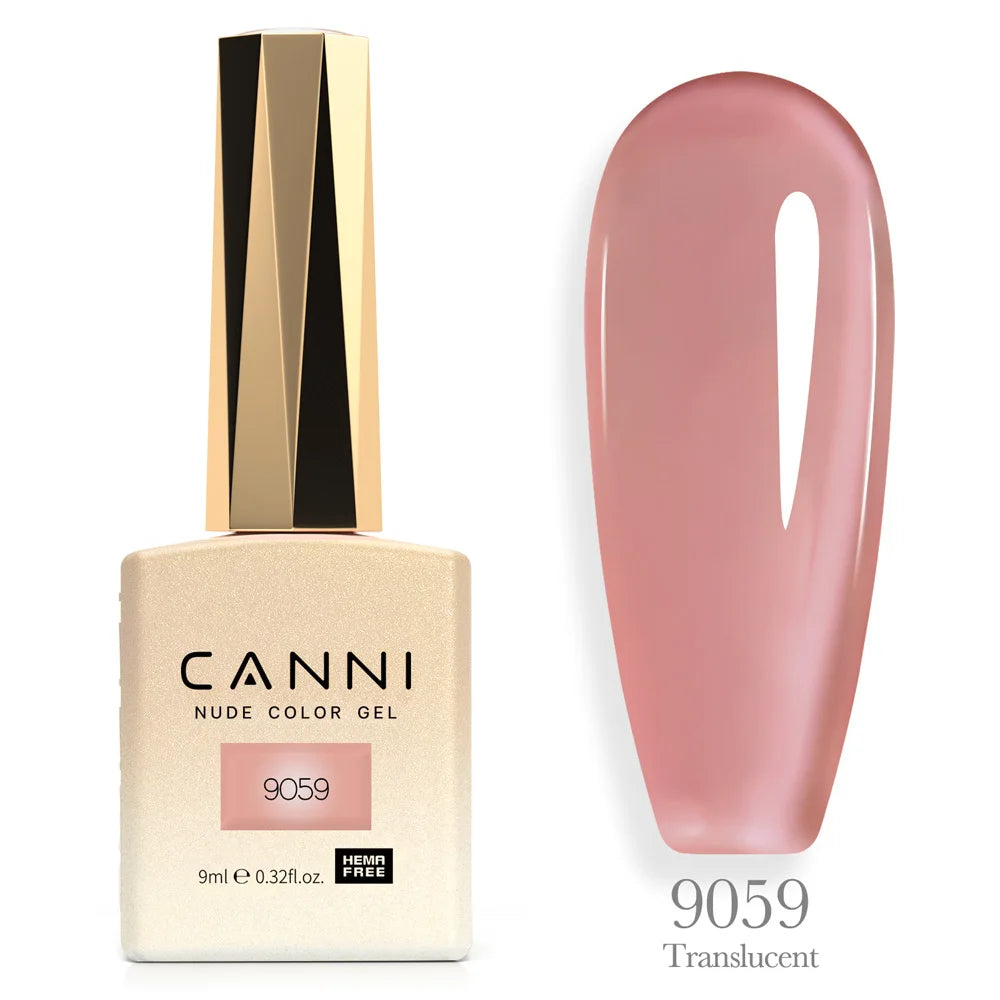 Smalto gel per unghie semipermanente senza CANNI Venalisa Hema da 9 ml Vernice gel colorata a copertura totale Diamante temperato superiore a lunga durata