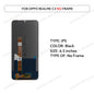 6.5 "LCD Per OPPO Realme C3 Display LCD Touch Screen Digitizer Assembly RMX2027 RMX2020 RMX2021 Parti di Ricambio Dello Schermo LCD