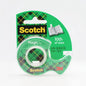 Nastro Adesivo Invisibile Originale 3M Scotch 810 con Dispenser e Rotolo di Ricambio 19mmx33m per Ufficio e Scuola