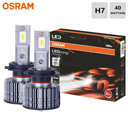 OSRAM H4 H7 H11 LED XLZ-40W Faro per auto H8 H16 HB3 HB4 9005 9006 9012 LEDriving Super Bright 6000K LED bianco Auto Upgarde Lampade