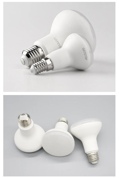 2 pezzi E27 E14 LED lampadina da bagno R50 R63 R80 220V 10W senza sfarfallio luce calda 3000K 6000K per la casa soggiorno illuminazione interna