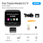 Mekede Sistema Multimediale di Intrattenimento Android da 8,66 Pollici 4GB 64GB con Controllo Touch per Tesla Model 3/Y, Regolazione Sedile, Controllo Climatizzatore, Supporto YouTube Netflix 4G LTE WiFi, Lettore Video Multim