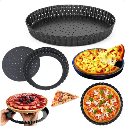 5/8/9 pollici Tortiera Perforata PIZZA Pan Antiaderente Torta Alla Frutta Stampi Per Torte Teglia Fondo Teglia Da Forno Bakeware Strumenti