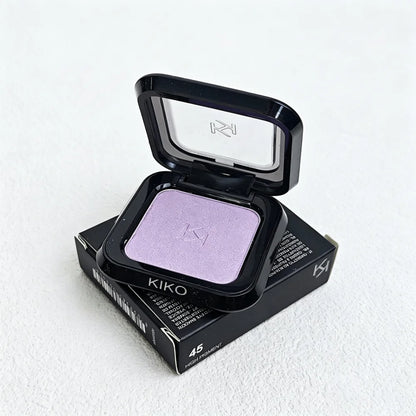 Fondotinta in Polvere KIKO Milano e Ombretto Resistente all'Acqua, Controllo del Sebo, Lunga Durata, Finitura Opaca, Alta Pigmentazione, Effetto Scintillante, Minimizza i Pori, Regalo Perfetto
