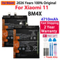 Batteria BM58 originale al 100% per Xiaomi Mi 8 9 10 11 11i 11T Ultra SE Lite Mi A3 CC9 CC9e Poco F3 Redmi K40 Pro Mix 4 batterie 5G