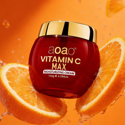 Crema alla Vitamina C per Illuminare e Rassodare la Pelle, Ritenere l'Umidità per l'Idratazione Giorno e Notte