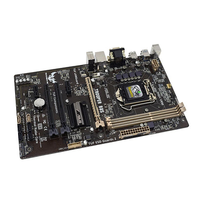 Scheda madre ASUS TROOPER B85, compatibile con CPU I3-4130, I3-4360, I5-4670, I7-4771, 2 slot DDR3, 16 GB, PCI-E 3.0, formato ATX, scheda madre B85.