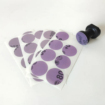 Set di carta vetrata autoadesiva da 32 mm levigatura fine per kit di strumenti per lucidatura a specchio per levigatura a secco di bellezza della vernice per auto