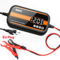 Il più nuovo caricabatteria per auto 12V 2Ah-20Ah caricabatterie per riparazione batteria al piombo con display digitale intelligente per auto SUV moto