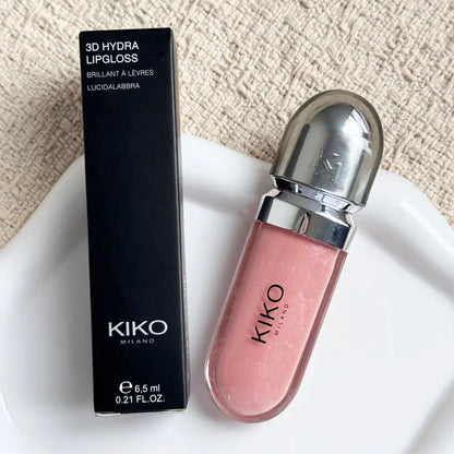 KIKO Unlimited Blush, fard in polvere monocromatico, e Unlimited Double Touch, lucidalabbra in edizione limitata, lucidalabbra 3D Hydra, 25 colori.