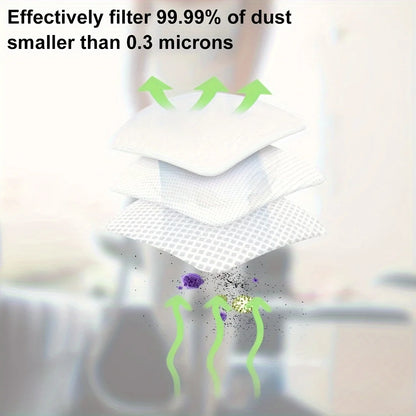 10 confezioni di sacchetti per aspirapolvere VK200 di ricambio per filtro Vorwerk Kobold VK200 FP200, Premium adatto per soffianti di allergie
