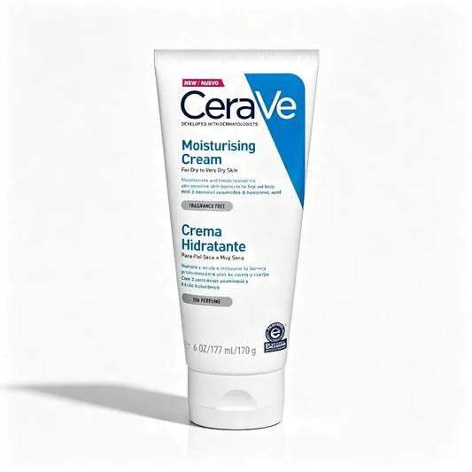 Crema Idratante Viso e Corpo CeraVe 170g, Crema per la Pelle con 3 Ceramidi Essenziali e Acido Ialuronico