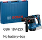 BOSCH GBH 18V-22X Trapano Tassellatore a Percussione a Batteria SDS PLUS Professionale 18V Brushless Utensili Elettrici GBH 18V-22 X