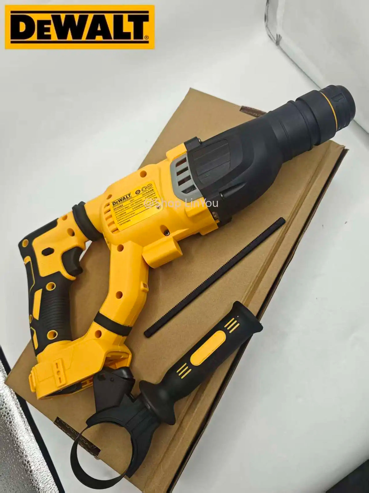 Martello Rotante Portatile Senza Spazzole DEWALT DCH263 28MM 1-1/8 pollici, Trapano a Percussione Elettrico al Litio 3-in-1 20V