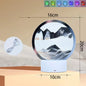 Clessidra creativa sabbie mobili luminose pittura ornamento arte soggiorno ufficio mobile TV luce decorazione di lusso regalo di compleanno