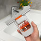 Mini mop multifunzionale |   Mocio retrattile umido/secco per cucina, bagno, auto |   Plastica resistente |   Strumento compatto e per la pulizia della casa