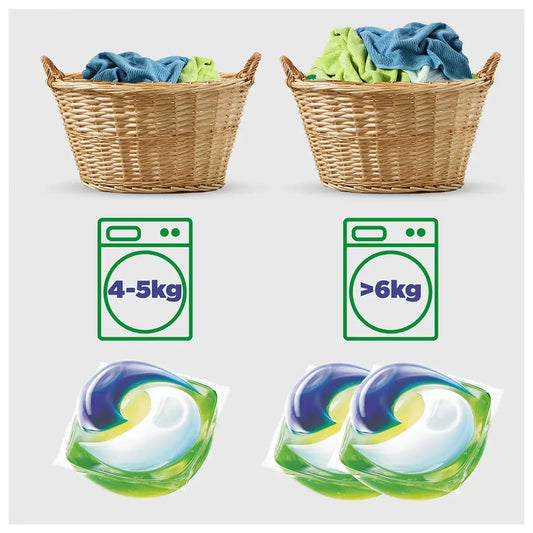 Ariel All in One Pods Sensations – 52 Capsule (2 Scatole) Detergente per Lavatrice con Tecnologia Extra Freschezza, Pulizia Profonda e Fragranza Duratura