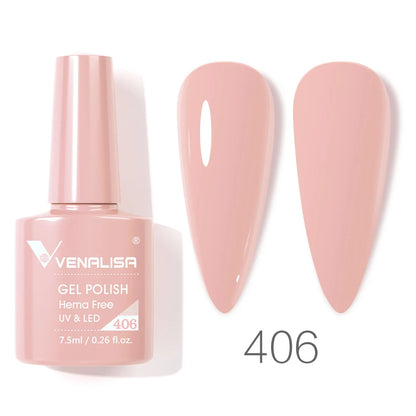 VENALISA Smalto gel per unghie da 7,5 ml Sparkle Glitter Diamante Brillante Colori estivi Semi permanente Soak off Vernice gel per unghie UV LED