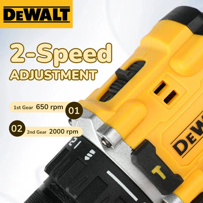 '2026 Nuovo!' DEWALT DCD805 Trapano Avvitatore a Impatto Elettrico Compatto Senza Spazzole, Utensile Elettrico per Batteria al Litio 20V