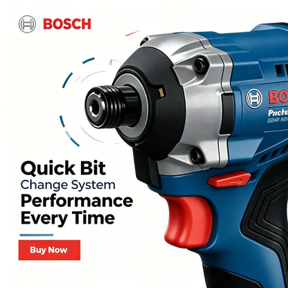 Bosch Professional GDR 18V-215 Avvitatore a Impulsi Cordless Brushless 18V, 215Nm di Coppia Elevata