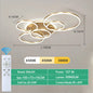 Lampadario a LED, Luci da Soffitto Moderne ad Anello in Acrilico, Illuminazione Intelligente per Hotel, Lobby, Soggiorno