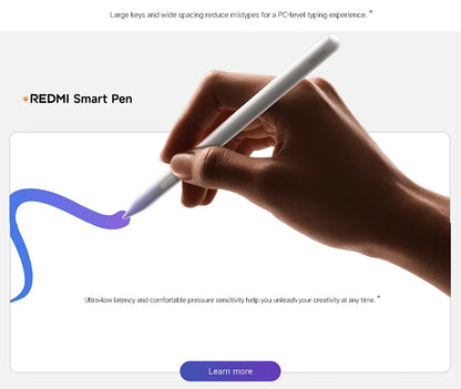 Xiaomi Redmi Pad 2 Pro Versione Globale, Tablet con Display 2.5K da 12,1", Batteria da 12000mAh, Snapdragon 7s Gen 4, Tablet Wi-Fi 6
