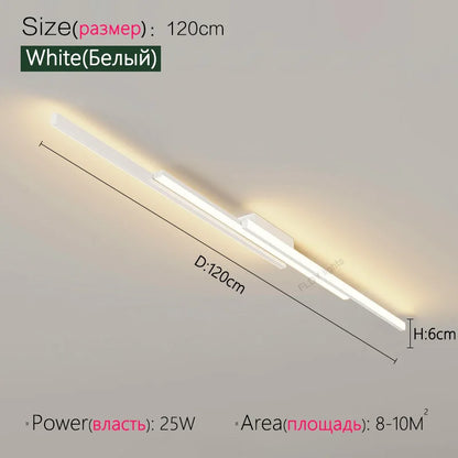 Lampada da soffitto moderna linea Luci a LED Soggiorno Sala da pranzo Camera da letto principale Apparecchio Lampadario a soffitto Sconce da parete Apparecchio di illuminazione