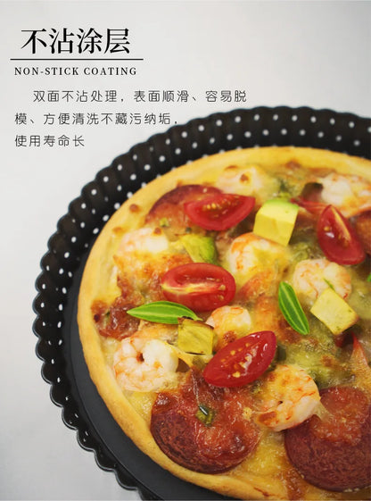 5/8/9 pollici Tortiera Perforata PIZZA Pan Antiaderente Torta Alla Frutta Stampi Per Torte Teglia Fondo Teglia Da Forno Bakeware Strumenti