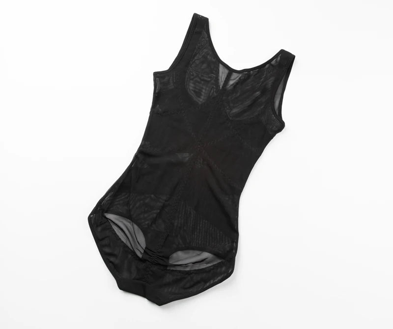 Mesh Shapewear Body per le donne Tummy Control vita Trainer Butt Lifter mutandine dimagrante Body Shaper Open Bust Underwear 2024