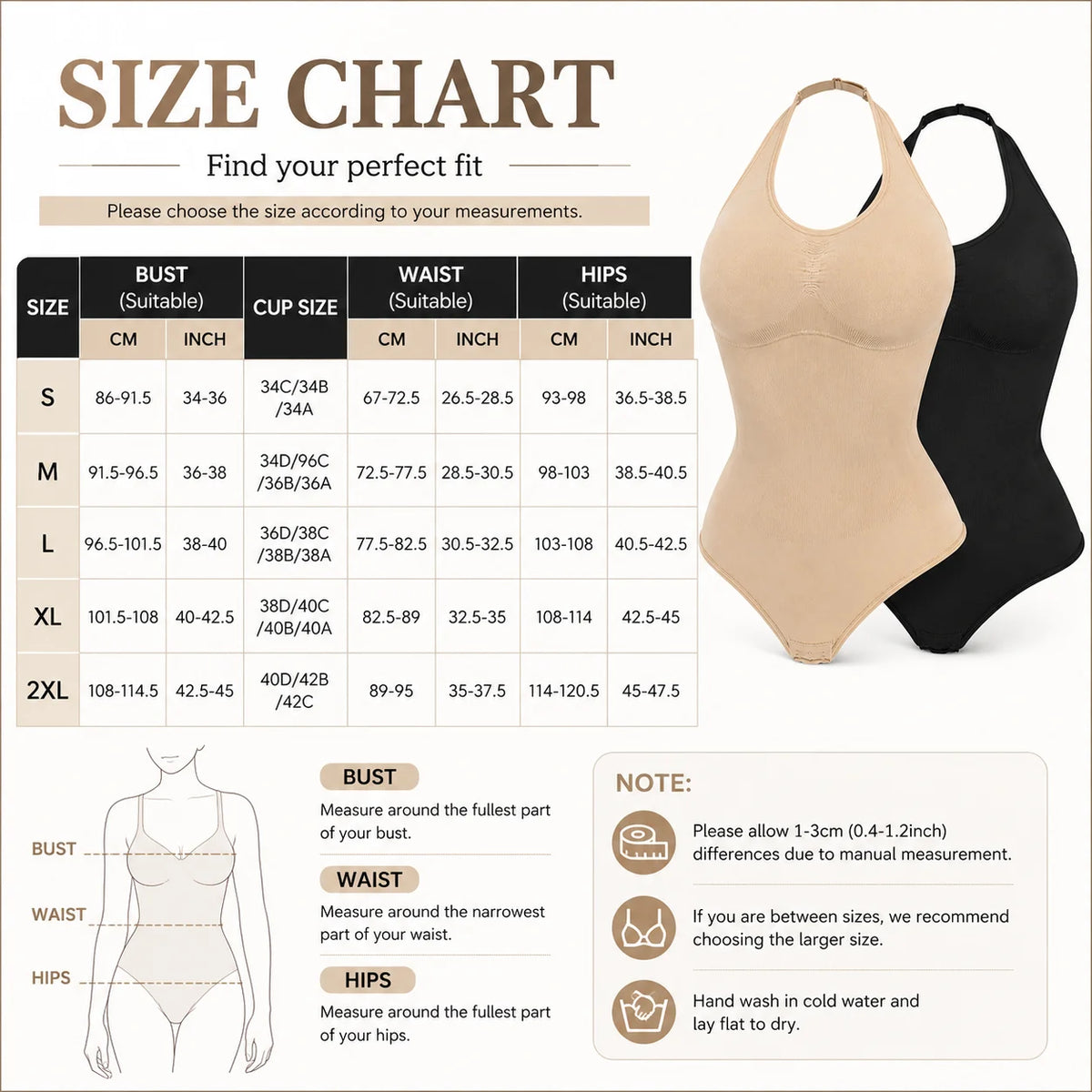 Body modellante da donna con controllo addominale, scollo all'americana, imbottito, modellante, senza schiena, copertura totale, intimo.
