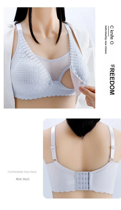 Nuovi reggiseni per l'allattamento al seno reggiseno per l'allattamento per l'alimentazione biancheria intima per l'allattamento vestiti per le donne incinte Soutien Gorge Allaitement