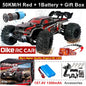 Auto radiocomandata Oike 4WD, fuoristrada 4x4, buggy ad alta velocità, camion super brushless, 50 o 80 km/h, auto da corsa con drift veloce, giocattolo, regalo