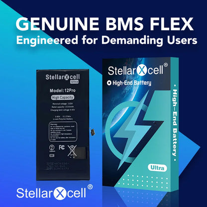 Batteria StellarXcell Ultra per iPhone, Spedita dalla Germania, per iPhone 13 13Pro 13mini 13Promax, Batteria ad alta capacità, Batteria di alta qualità, Batteria di ricambio per iPhone con strumenti gratuiti, 0 cicli, Most