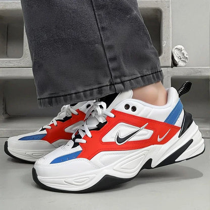 Scarpe Sportive Uomo Nike Originali Autentiche Retrò con Suola Spessa e Rialzata M2K Casual Dad Shoes AV4789-100