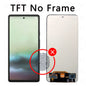 Schermo Dynamic AMOLED 2X S21FE con Cornice per Samsung Galaxy S21 FE 5G, Display LCD G990, Sostituzione Touch Screen Digitizer