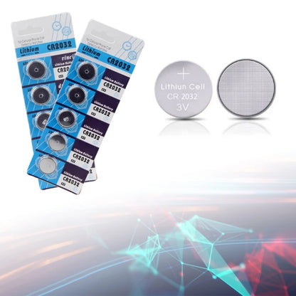 2-100 pezzi 3V CR2032 batteria a bottone batterie al litio moneta orologio computer LED luce giocattolo calcolatrici telecomandate