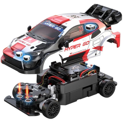 MJX HYPER GO Nuovo Prodotto 43308 Auto Telecomandata 1/43 Auto da Rally per Interni ed Esterni, Drift ad Alta Velocità, Trazione Integrale