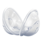 MAMIJOY MSB03 2 pezzi Salvaschermo indossabile per l'allattamento al seno Collettore manuale del latte materno Tazza di raccolta del latte con guscio del seno in silicone