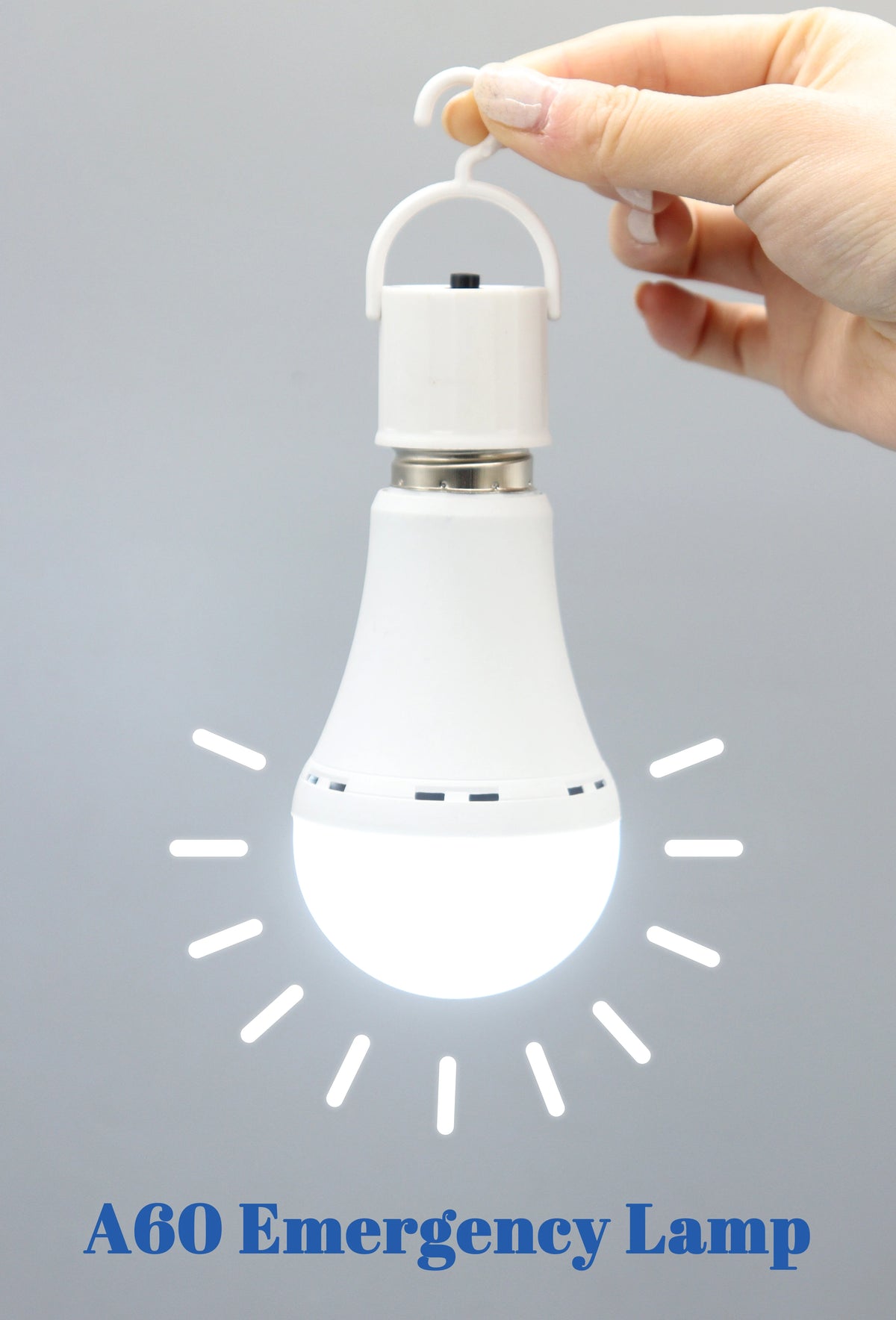 Lampadina LED ricaricabile E27 7W 1500mAh 220V 110V Lampadina di emergenza per alimentazione domestica Lampada da giardino per portico da campeggio in guasto all'aperto