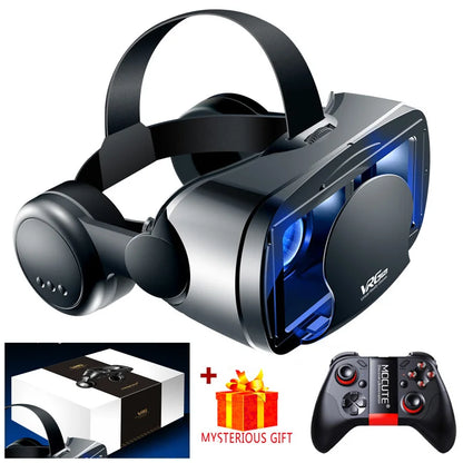 VRG Pro Realtà Virtuale Occhiali VR Dispositivi per cuffie Viar 3D Occhiali per casco Lenti Smart per Smartphone Cellulare Set di giochi per dispositivi mobili