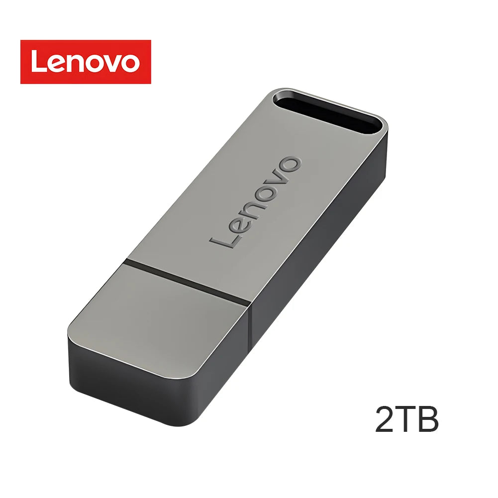 Chiavetta USB Lenovo Mini ad alta velocità, 512 GB, 1 TB, USB 3.1, 256 GB, 128 GB, chiavetta USB ad alta velocità per laptop Android