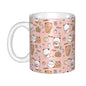 Tazze personalizzate per coppia Bubu Dudu Panda e Brownie Bear Tazza da caffè per tè al latte in ceramica fai-da-te