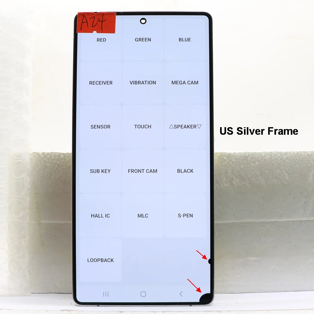 Display SUPER AMOLED S25 Ultra con Difetti per Samsung Galaxy S25 Ultra S938 SM-S938B S938U, Gruppo Schermo LCD e Touch Screen