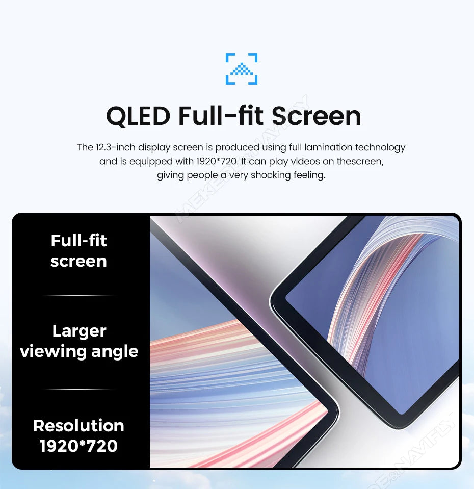 Mekede 10.25/12.3 pollici QLED Android 14 Snapdragon 128GB ROM CarPlay Wireless Auto Multimedia per BMW Serie 5 E60 E61 E62 E63 E64 Sistema CCC CIC Navigazione GPS Doppio BT 4G WiFi DSP