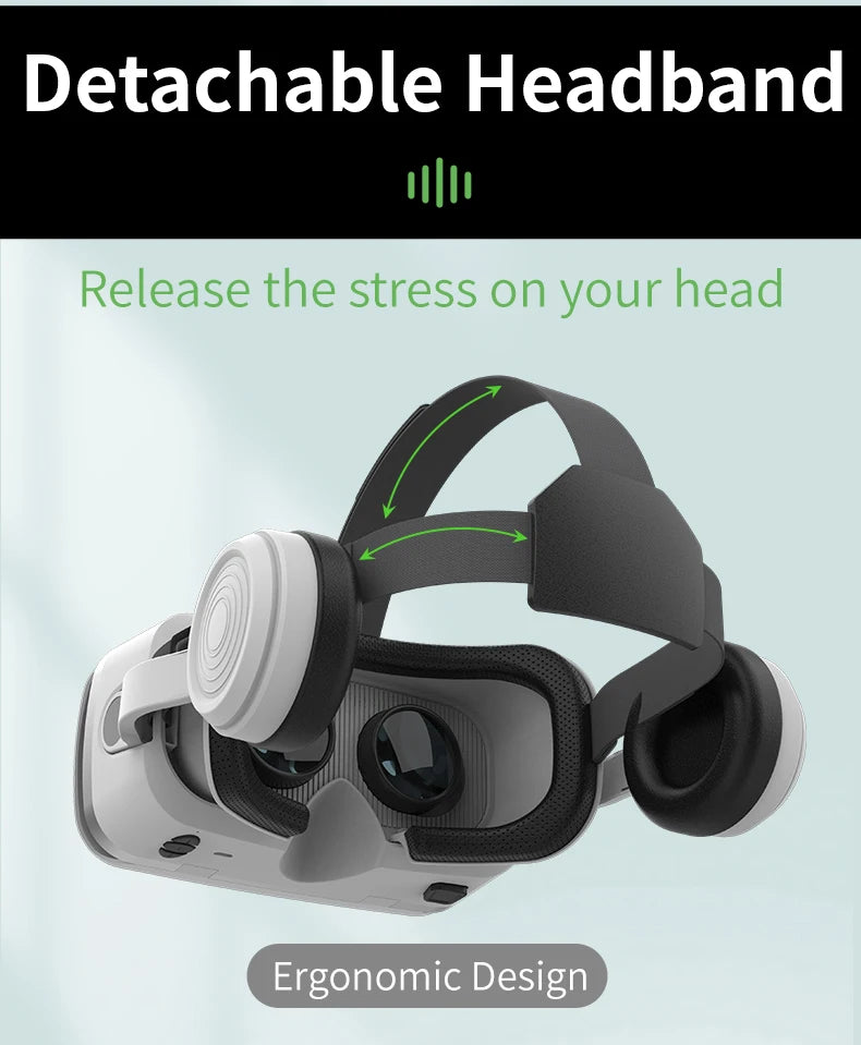 Occhiali per realtà virtuale VR Dispositivi per cuffie 3D Viar Occhiali per casco Lenti Smart per smartphone Telefono Cuffia mobile Realidade