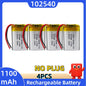 Batteria al litio 3,7 V 102540, 1100 mAh, batterie polimeriche + scheda di protezione PCB per localizzatore GPS, dispositivi MP3/MP4, batteria ricaricabile.